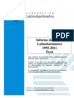 Latinobarómetro 1995-2011 Perú