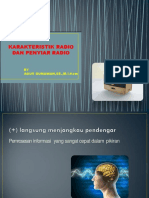 Karakteristik Dan Penyiar Radio