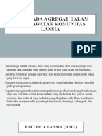 Askep Pada Agregat Kep Komunitas Lansia