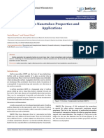 Carbon Nanotubes-Properties and Applications: Organic and Medicinal Chemistry