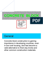 Lecture 5'CONCRETE BLOCK