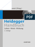 Dieter Thomä, Florian Grosser, Katrin Meyer, Hans Bernhard Schmid (eds.) - Heidegger-Handbuch_ Leben — Werk — Wirkung-J.B. Metzler (2013)