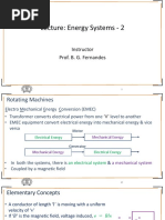 Lecture: Energy Systems - 2: Instructor Prof. B. G. Fernandes