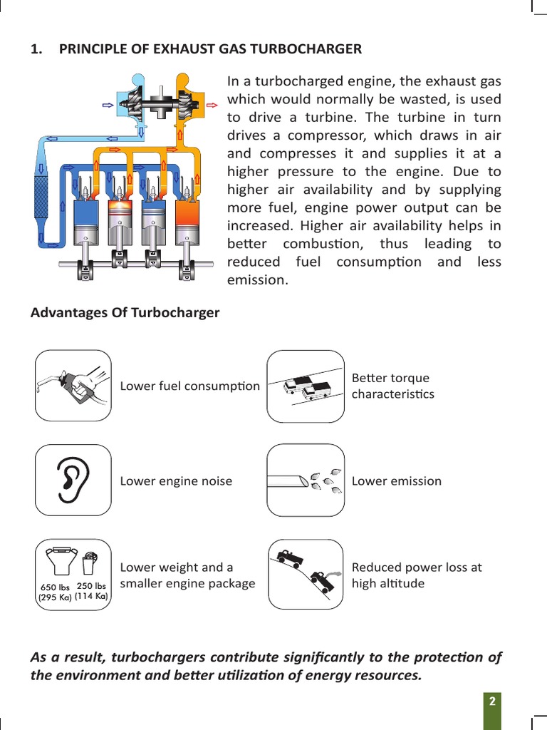 Guidelines For Turbocharger Use PDF Turbocharger Turbine