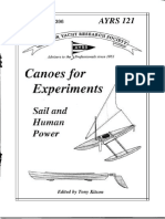 Canoes For Experiments - A.Y.R.S. Publication No.121, 1996