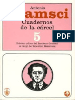 Gramsci, Cuadernos de La Cárcel 5
