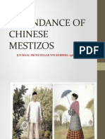 Ascendance of Chinese Mestizos