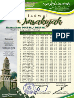 Jadwal Imsakiyah 1442 H. Kemenag