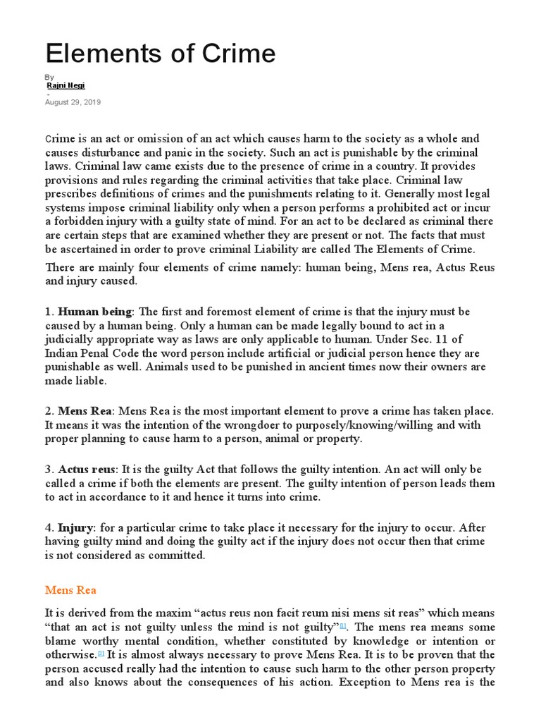 elements-of-crime-mens-rea-pdf-mens-rea-element-criminal-law