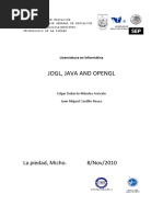 Download OpenGL in JAVA for JOGL by Edgar Roberto Mendez Arevalo SN51309884 doc pdf