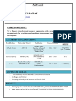 Razzak Resume