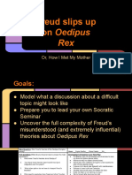 Sophocles: Oedipus Rex and Freud