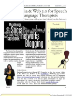 Social Media for Speech Pathologists_Handout_by GeekSLP