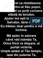 26. Tu esti cel ce-ntotdeauna lupta pentru am sau popor