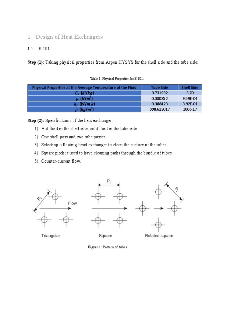 Design of Heat Exchangers | PDF | Reynolds Number | Fluid Dynamics