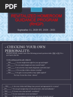 Values Education Module for Grade 9 | PDF | Learning | Question