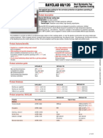 RAYCLAD 80/120: Heat Shrinkable Two Layer Pipeline Coating