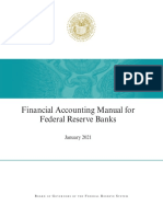 Financial Accounting Manual For Federal Reserve Banks: January 2021