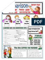 Basic Comparison Grammar Drills Grammar Guides Information Gap Acti - 86239 Copie