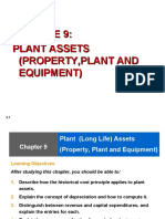 Lecture 9 - Non Current Assets
