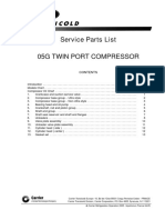 Service Parts List 05G Twin Port Compressor