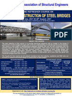 Flier - Refresher Course On Design & Construction For Steel Bridges