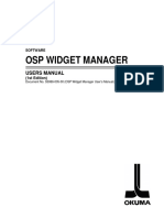 OSP Widget Manager User Manual