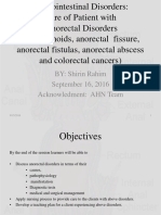 Anorectal Disorder