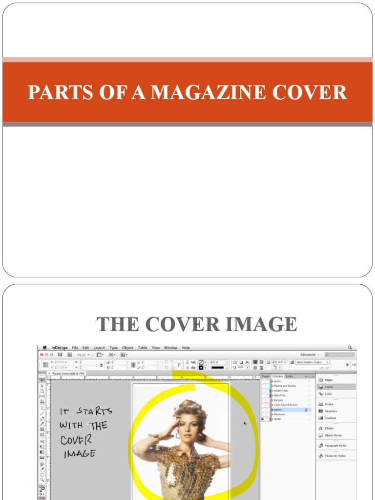 Components of a Magazine Cover | PDF