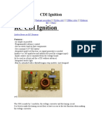 RC CDI Ignition Forum Link and DIY Plans