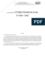 Senior Citizen Plan 2019 - 2022