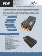 Bulletcat4-Gl: Bulletcat4-Gl - 4G/Lte Ethernet/Serial/Usb Gateway