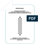 Contoh Usulan Bangub 2022