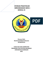 Laprak WEB modul III