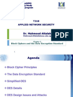 T318 Applied Network Security: Dr. Mahmoud Attalah