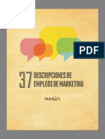 [SPANISH] 37- Descripciones de Empleos de Marketing (Job Descriptions).Docx