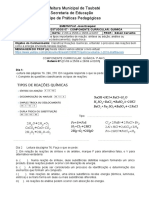  - Roteiro 07 de Química - 1 ano - Edson