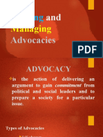 Leading and Managing Advocacies MILD