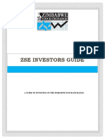 Zse Investors Guide: A Guide To Investing On The Zimbabwe Stock Exchange