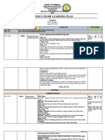 Weekly Home Learning Plan