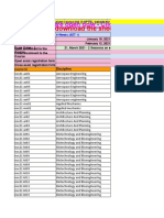 Final Course List (Jan - April 2021)