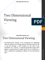 UNIT 3 Two Dimensional Algorithm