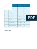 Technical Data: 1 Anchor Shackle Forged Steel 1