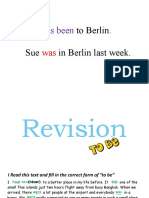 Sue To Berlin. Sue in Berlin Last Week.: Has Been