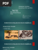 IAP Guidelines for Snake Bite Management | PDF