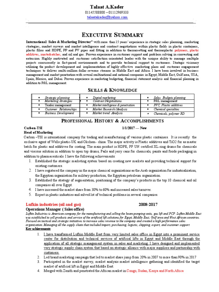 International Sales & Marketing Expert | PDF | Customer Relationship ...