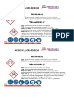 Etiqueta Acido Fluorhìdrico