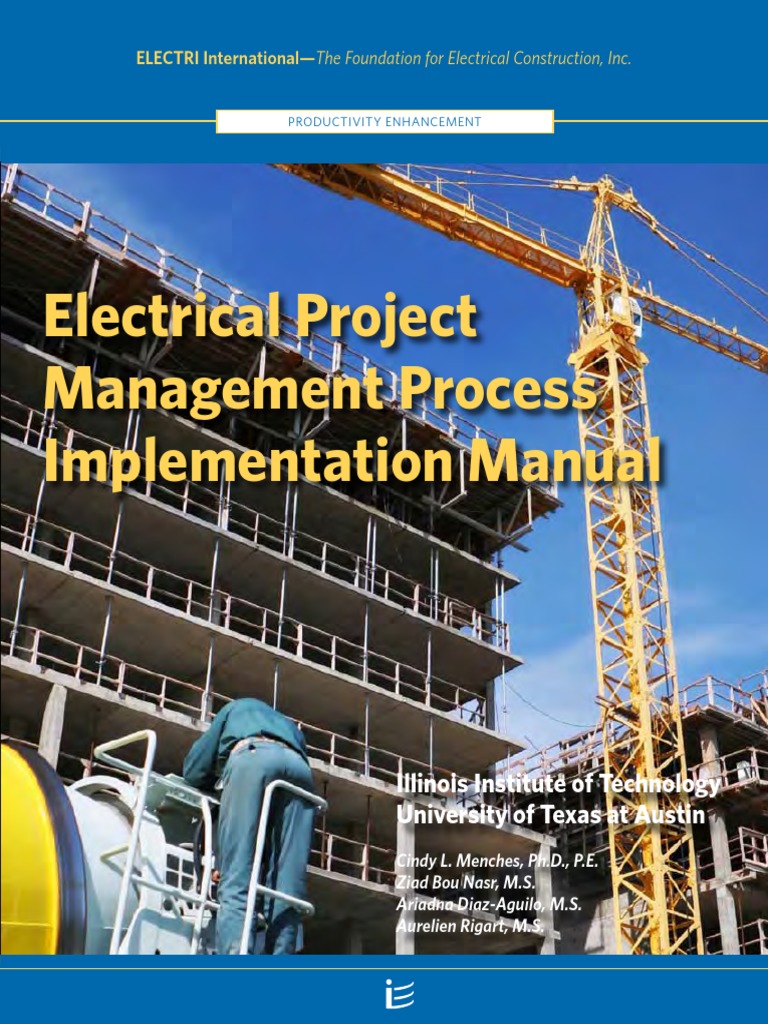 Electrical Project Management Process Implementation Manual (2010