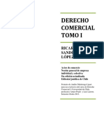 Derecho Comercial-Tomo I Actos de Comercio-Ricardo Sandoval