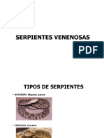 Serpientes venenosas Colombia guía identificación tratamiento